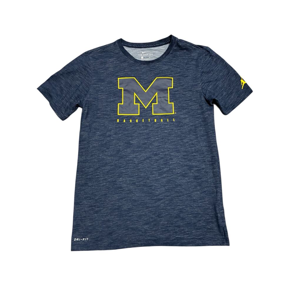 Nike University of Michigan Basketball Dri Fit Unisex Shirt